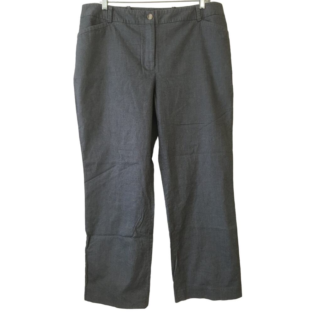 Talbots Woman 16W Denim Pants Taken In At The Waist & Hem is Coming Loose on Leg